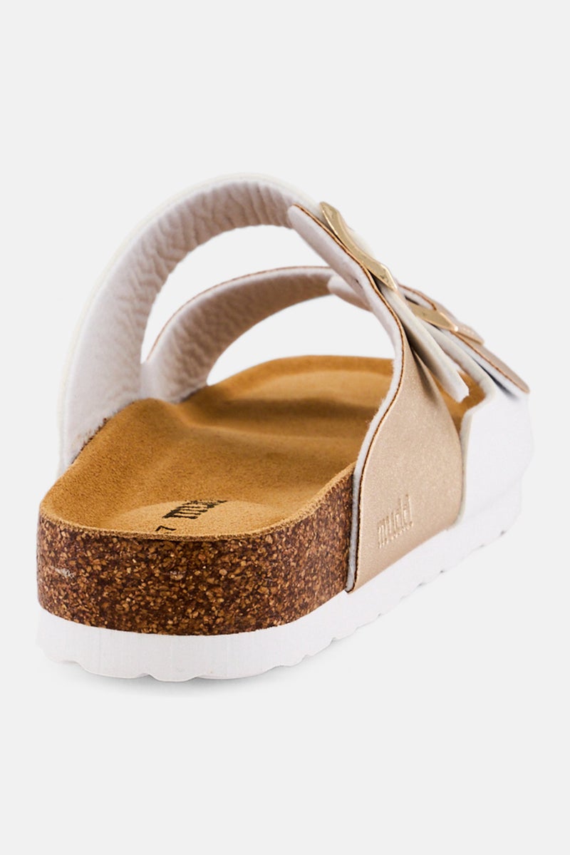 Mudd صنادل نسائية قابلة للتعديل بحزامين من الفلين، متعددة الألوان - Image 3